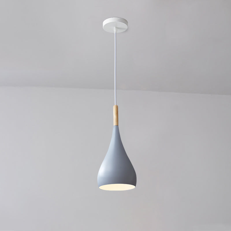 Luce Mini Mini Bell Bell, Luce in metallo Macaron Ampicca singola