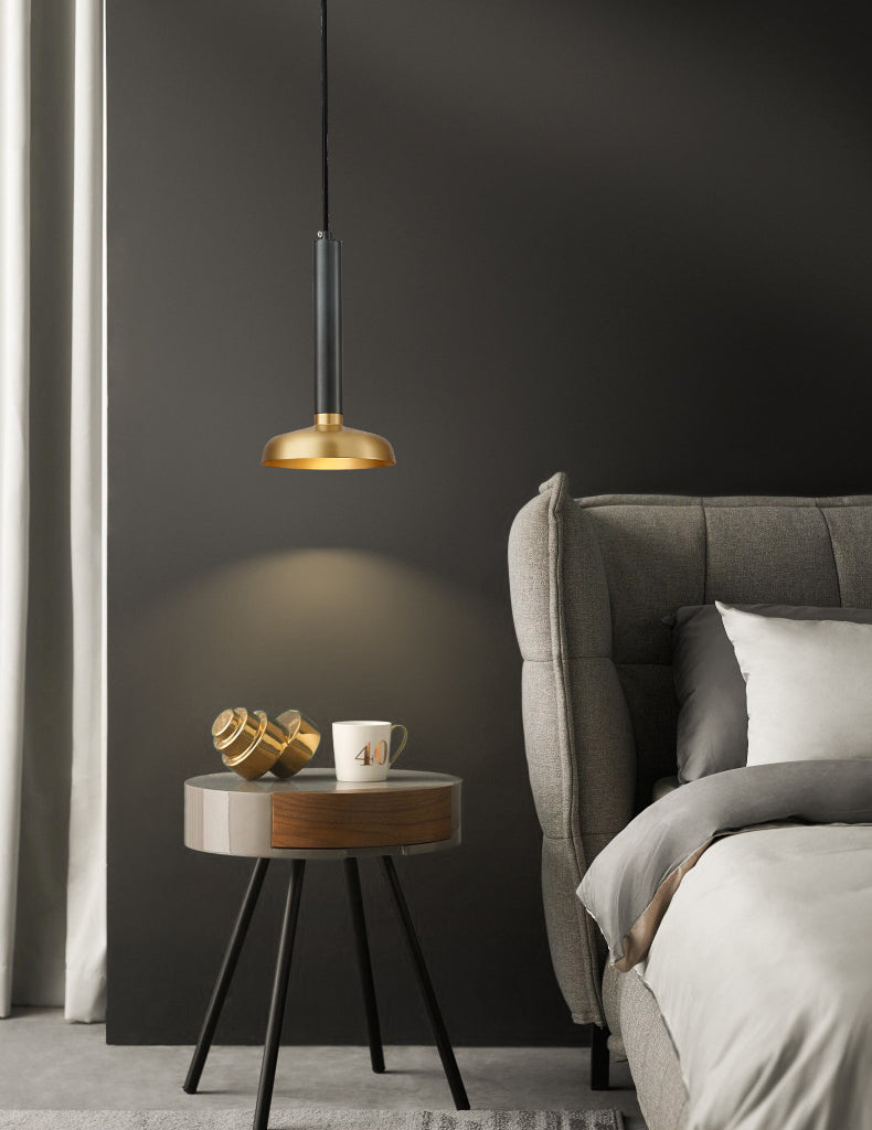 Iron Iron Contemporary sospeso a sospensione Light 1 ciondolo a 1 luce per sala da pranzo