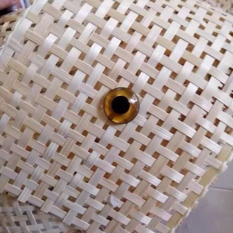 1-Light Bamboo Suspended Lighting Fixture Chinese Pendant Light Kit for Dining Room