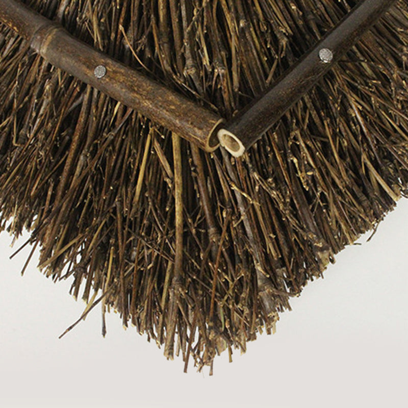 Chinese House Hanging Light Kit Bamboo 1-Light Ceiling Light for Dining Room