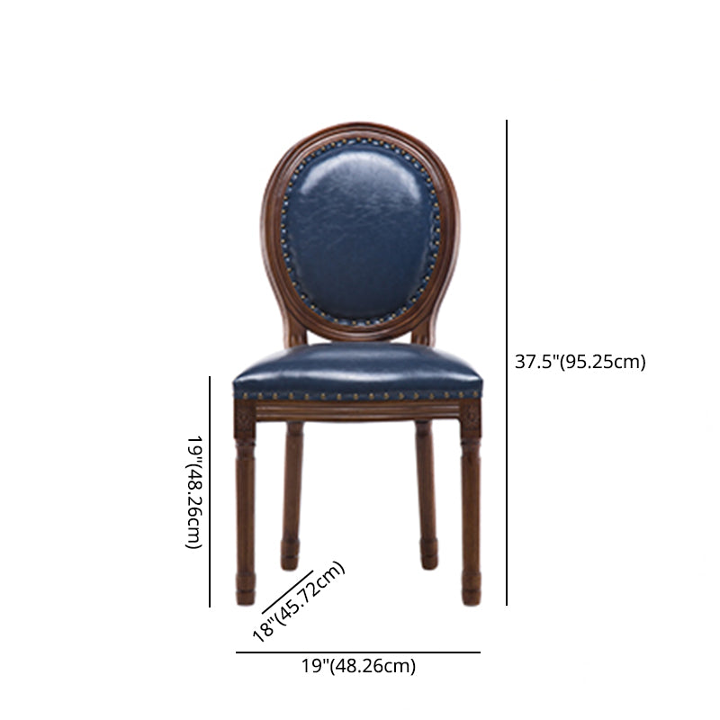 Traditional Solid Wood Dining Room Set with Rectangle Top and 4 Legs Base Dining Furniture