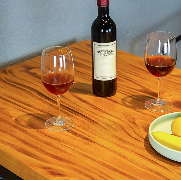 Industrial Style Wooden Dining¬†Room¬†Set Standard Height Formal Dining Table Furniture