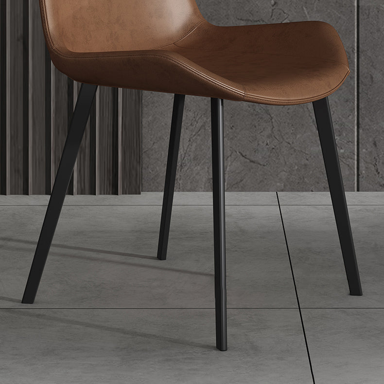 Modern Style Dining Room Sets with Sintered Stone Dining Table and Chairs