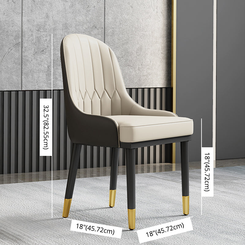 Modern Sintered Stone Dining Room Set Standard Height with Rectangle Top Dining Set