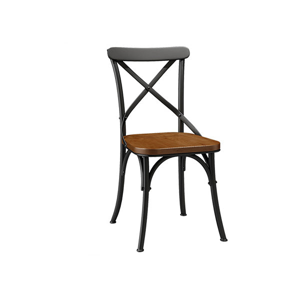 Industrial Wooden Dining¬†Room¬†Set with Rectangle Table and Black Legs Dining Table Furniture