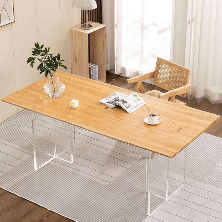 Moderner Stil Holzbraun Dining † Raum