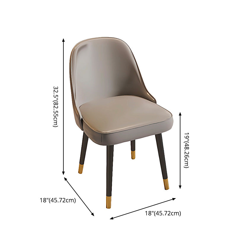 Modern Style Dining Room Set with Sintered Stone Dining Table and Chairs