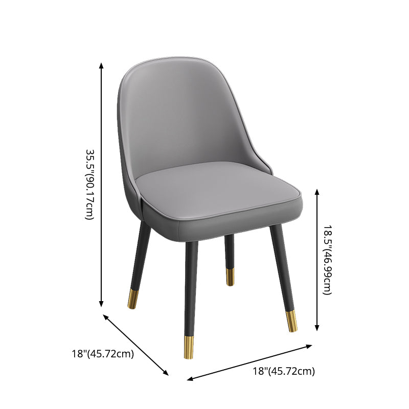 Scandinavian Dining Room Furniture Set Sintered Stone Rectangular Dining Table with Metal Base