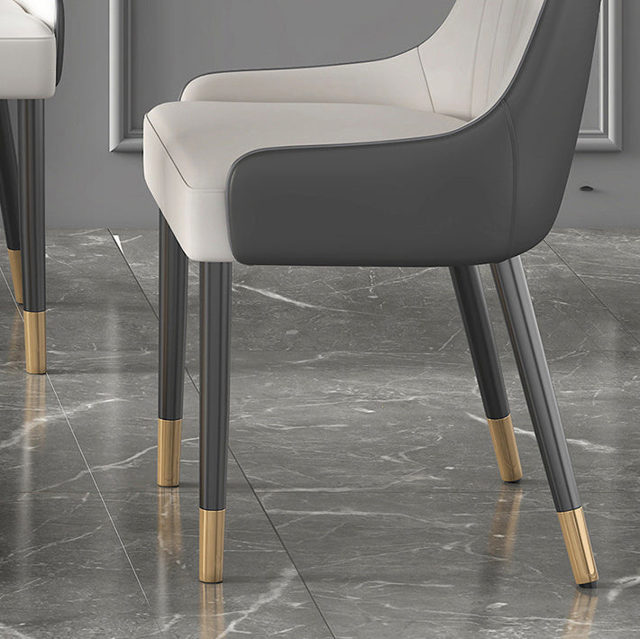 Modern Sintered Stone Dining¬†Room¬†Set with Rectangle Table and Gold LegsDining Table Furniture