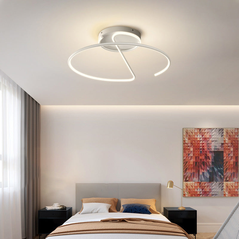 Modern Style Led Flush Mount Lighting High Brightness Metal Linear Led Ceiling Light for Corridor