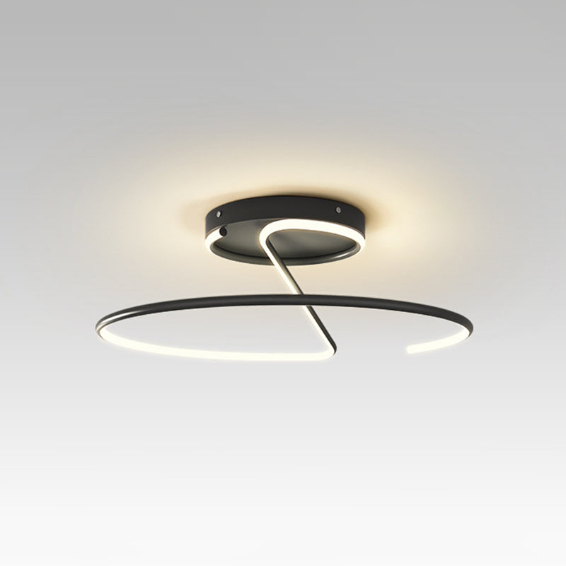 Modern Style Led Flush Mount Lighting High Brightness Metal Linear Led Ceiling Light for Corridor