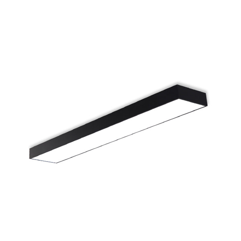 Lámpara de techo contemporánea de montaje empotrado con pantalla acrílica para sala de reuniones de oficina