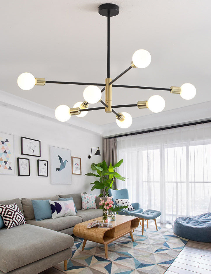 Lustre exposée multiples exposée