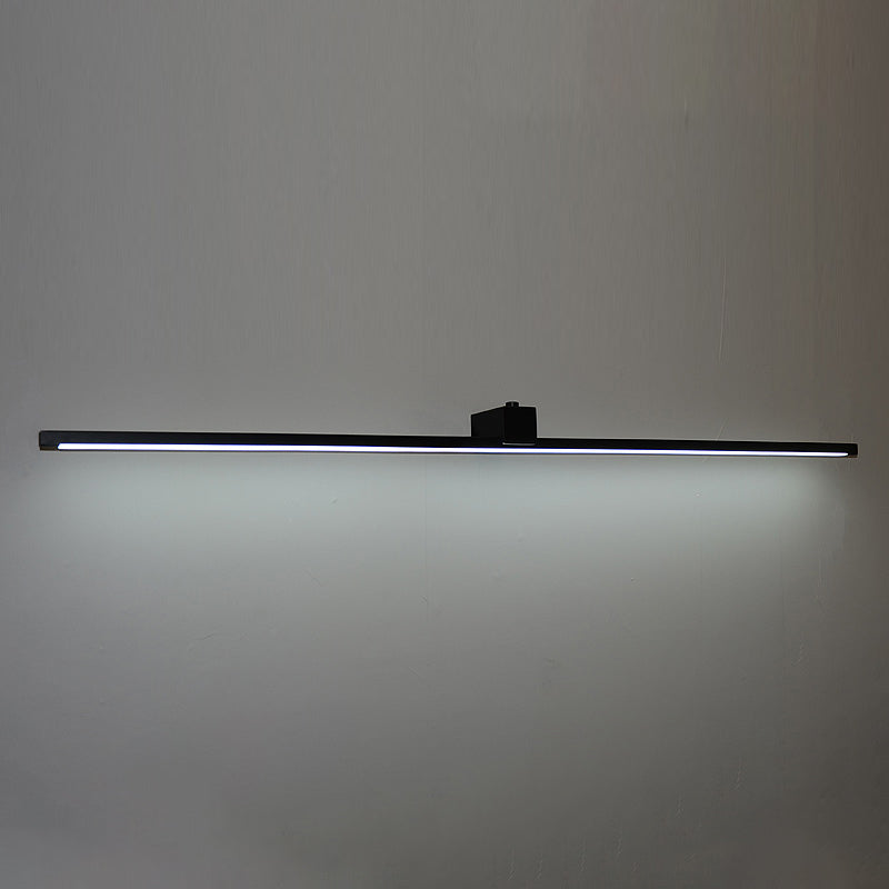 LED Metal Wall Sconce Lamp Simple Modern Line Shaped Indoor Wall Mount Light Fixture
