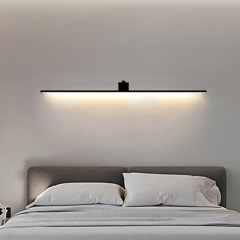 LED Metall Wandleuchte Lampe Einfache moderne linienförmige Innenwandmontageleuchte