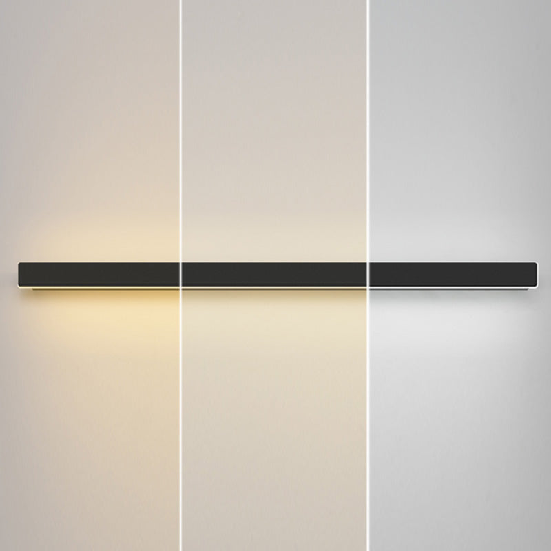Rectangle Shaped Wall Sconce Modern Metal Acrylic LED Indoor Wall Mount Light (Without  Decorations)