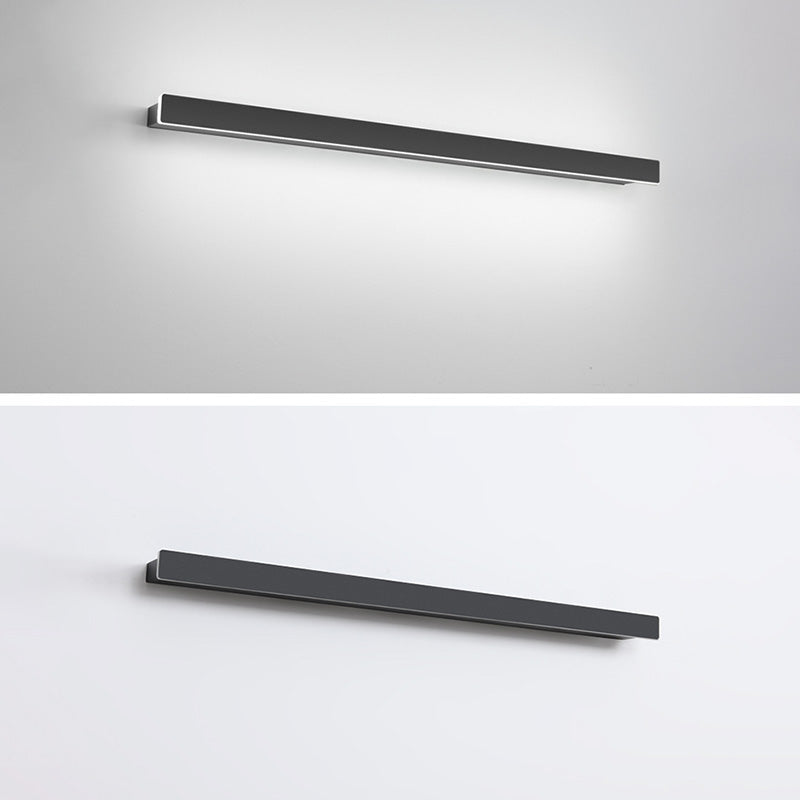 Rectangle Shaped Wall Sconce Modern Metal Acrylic LED Indoor Wall Mount Light (Without  Decorations)