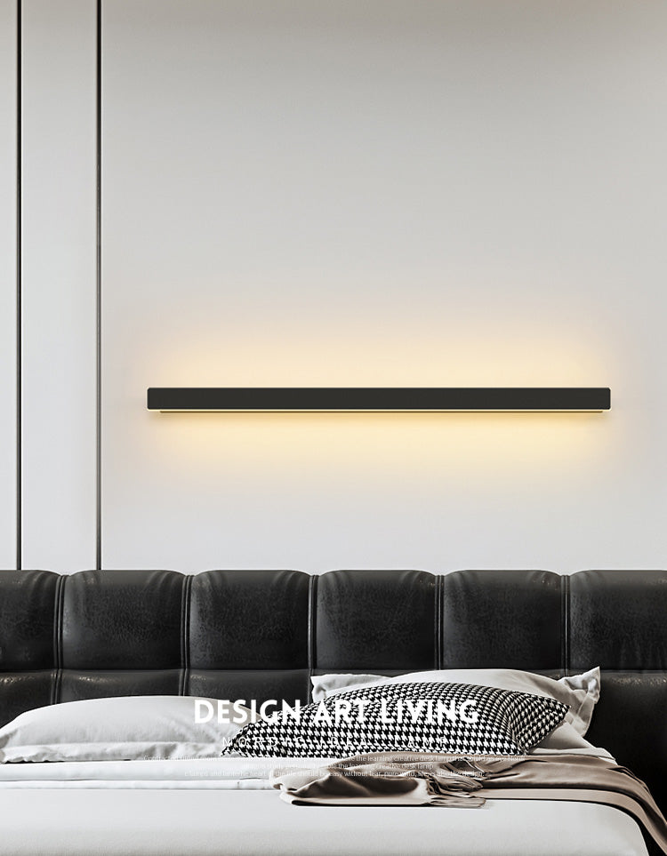 Rectangle Shaped Wall Sconce Modern Metal Acrylic LED Indoor Wall Mount Light (Without  Decorations)