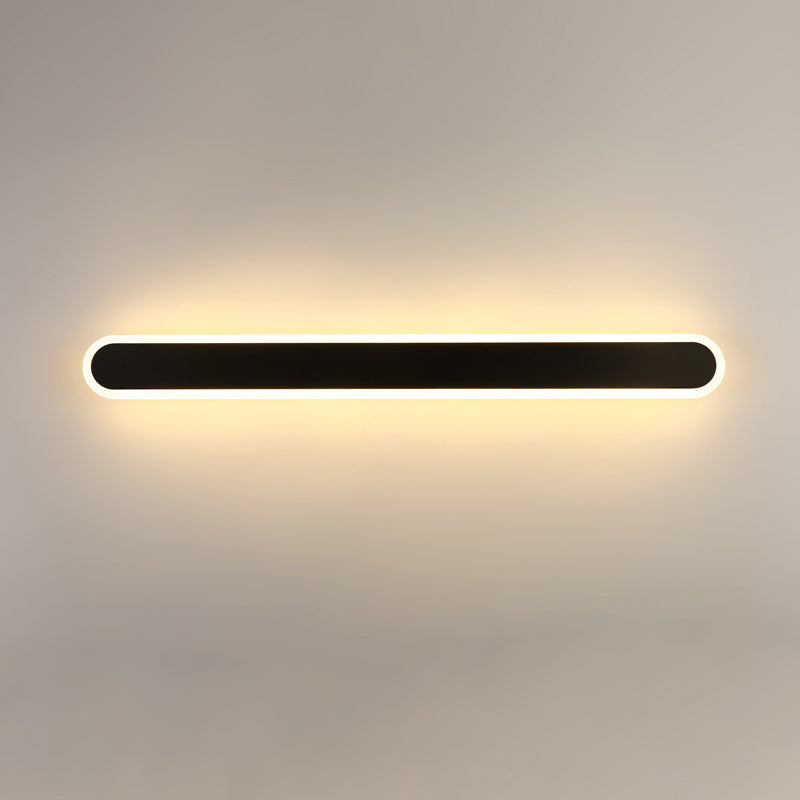 LED -Wandmontage Leuchte postmoderne Acryllinie -Wandleitungsleitung
