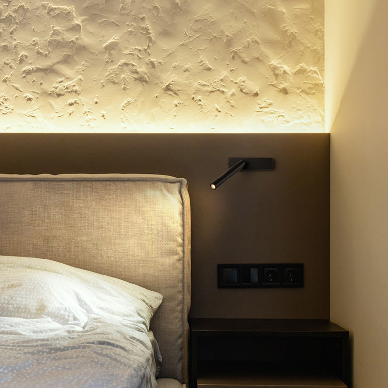 1 Light Wall Lighting Fixtures Minimalistic Wall Mounted Light Fixture for Bedside