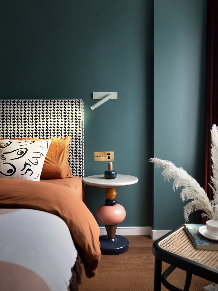 1 Light Wall Lighting Fixtures Minimalistic Wall Mounted Light Fixture for Bedside