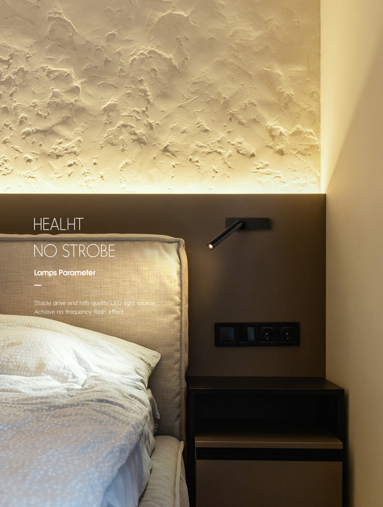 1 Light Wall Lighting Fixtures Minimalistic Wall Mounted Light Fixture for Bedside