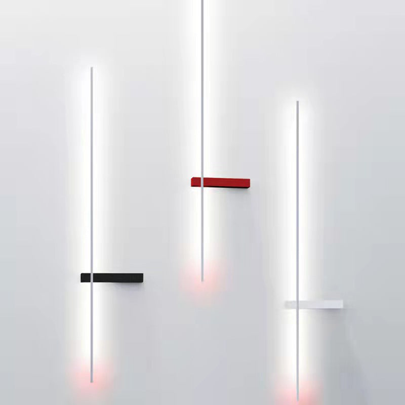 Moderno de tono lineal Diconteo Acrílico 1 Luces de luz para Hall and Foyer