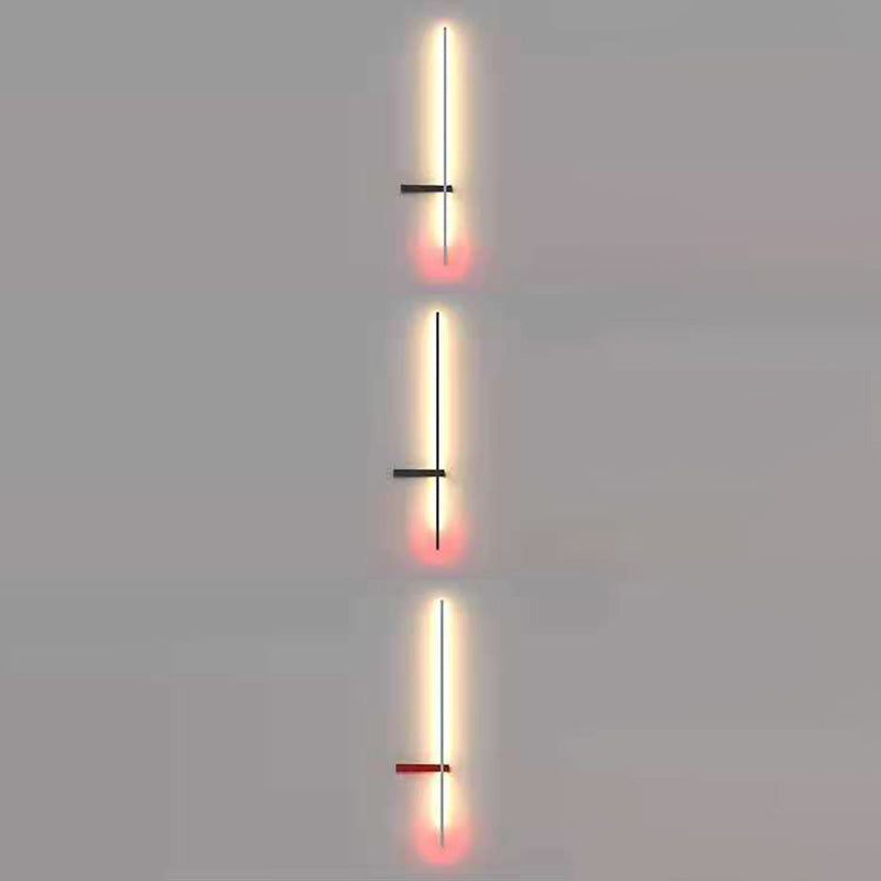 Moderno de tono lineal Diconteo Acrílico 1 Luces de luz para Hall and Foyer