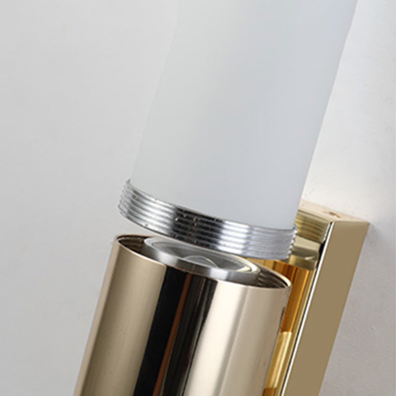 2 Lights Contemporary Wall Mounted Light Fixture Aluminum Indoor Flush Mount Wall Sconce