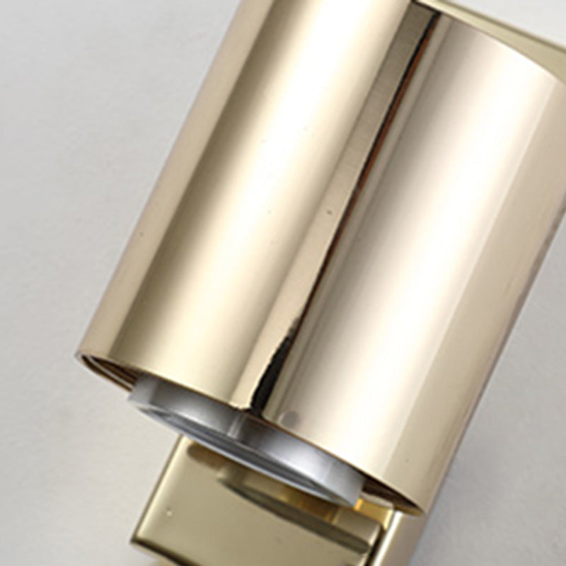 2 Lights Contemporary Wall Mounted Light Fixture Aluminum Indoor Flush Mount Wall Sconce