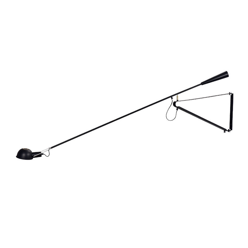Schwung Armwand montierte Lampe postmoderne Einfachheit Metall Wandleuchte für Wohnzimmer