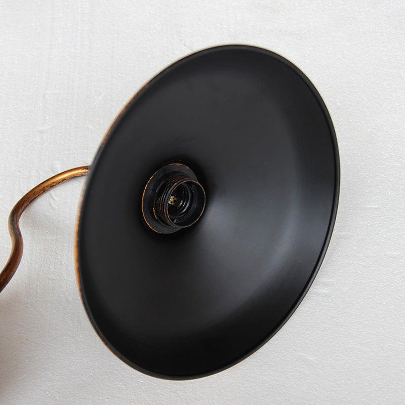 Gooseneck Metal Wall Sconce Lighting Industrial Outdoor Wall Mounted Light Fixture