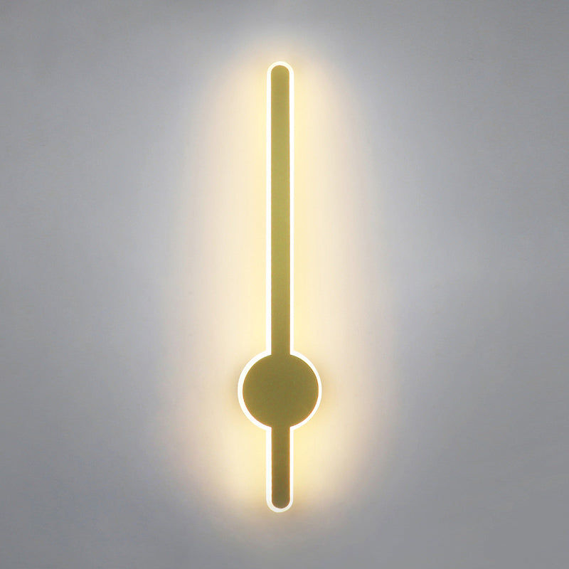 Lampada a parete a forma di pendolo LED LIMA LIGHT LIGHT MODERNO MODERNO METTALE SCONCE DELLA parete in alluminio