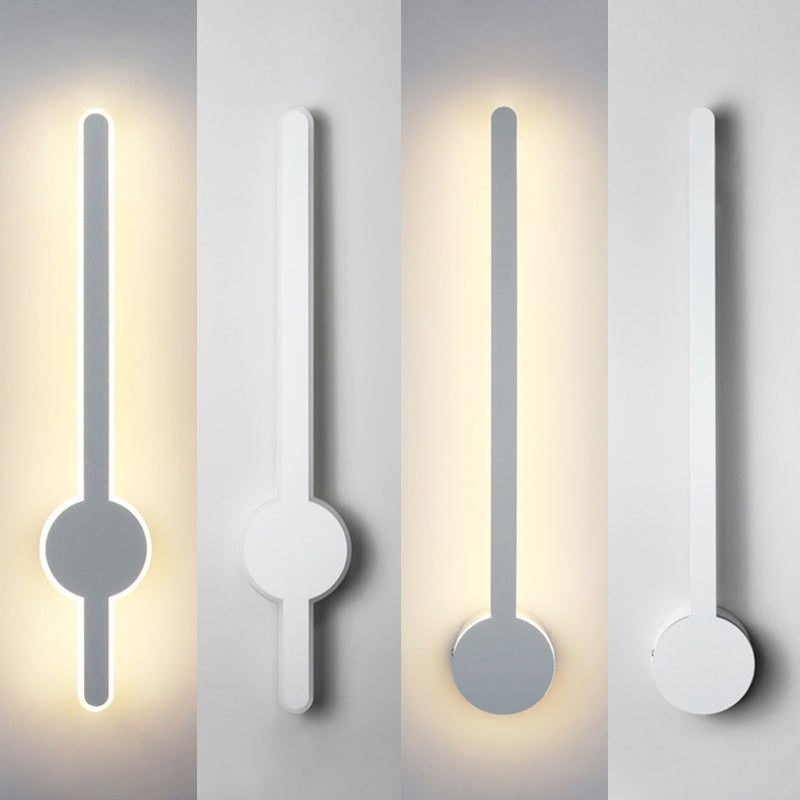 Lampada a parete a forma di pendolo LED LIMA LIGHT LIGHT MODERNO MODERNO METTALE SCONCE DELLA parete in alluminio