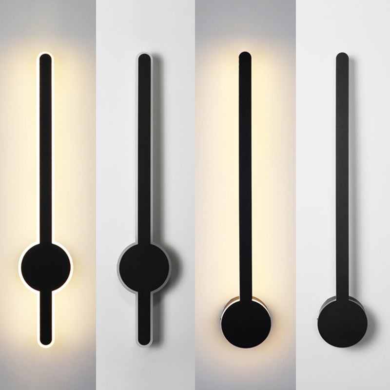 Lampada a parete a forma di pendolo LED LIMA LIGHT LIGHT MODERNO MODERNO METTALE SCONCE DELLA parete in alluminio