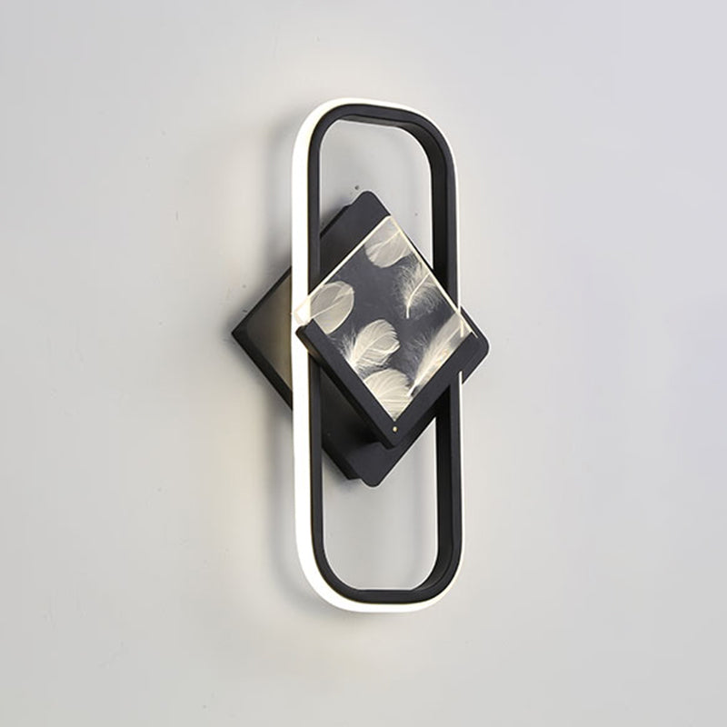 2 lámparas de pared opcionales de color LED LECHE CONDEMPUENTAS DE LA MUALLA CONTAJE