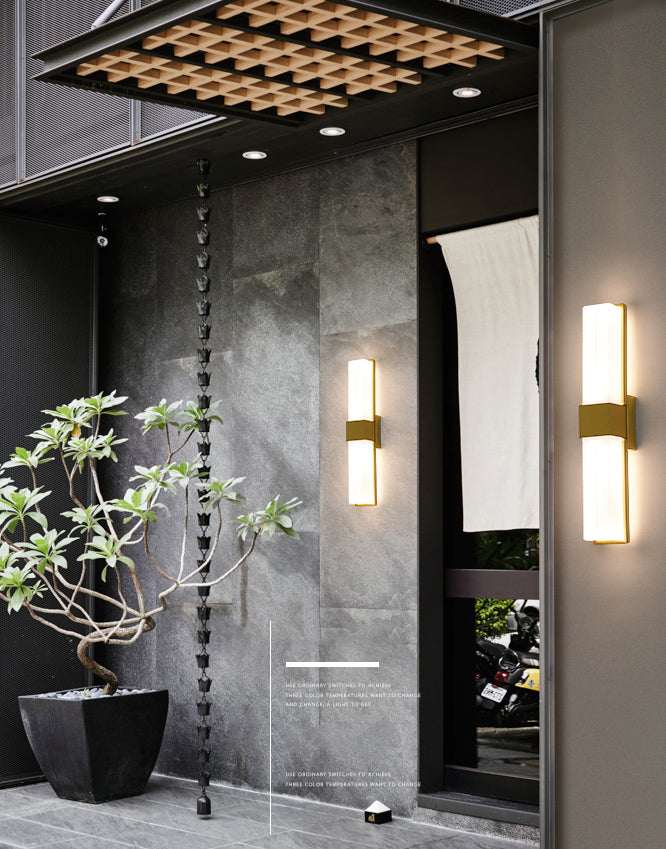 Lámparas de pared LED rectangulares opcionales de 3 color