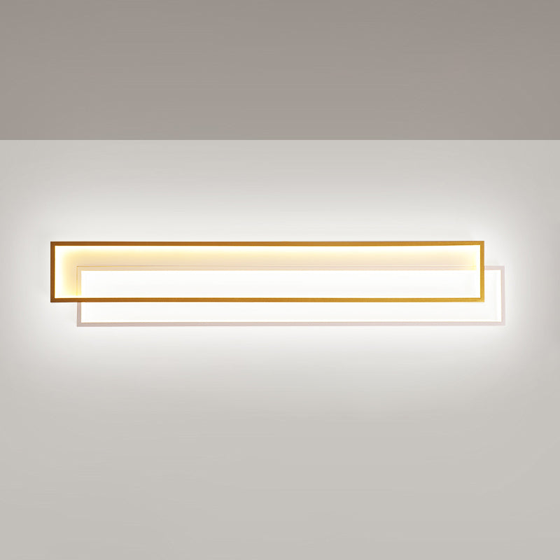 Simplicité lampe à la ligne rectangle des lampes murales intérieures