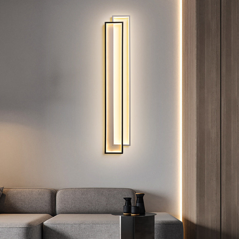 Simplicité lampe à la ligne rectangle des lampes murales intérieures