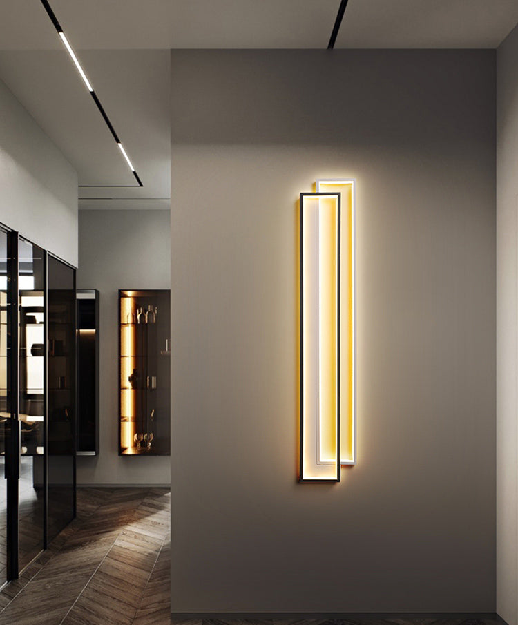 Simplicité lampe à la ligne rectangle des lampes murales intérieures