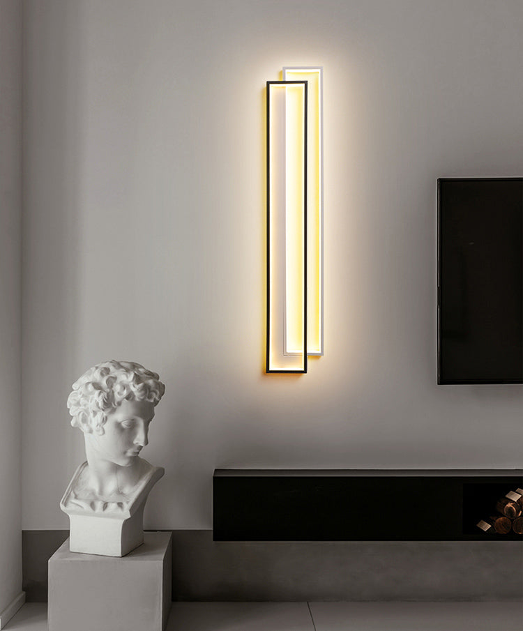 Simplicité lampe à la ligne rectangle des lampes murales intérieures