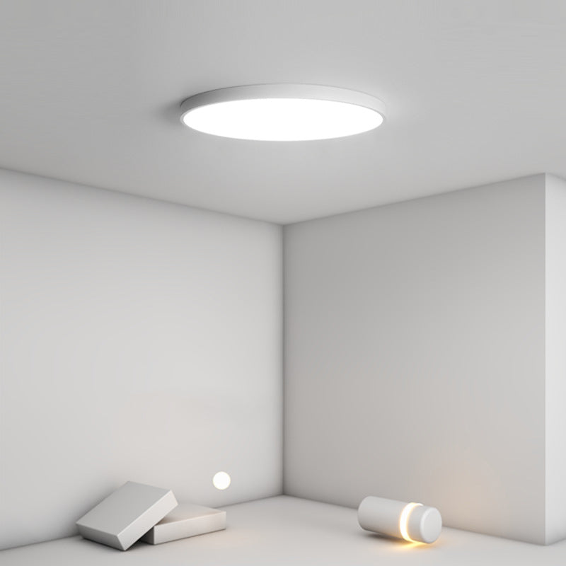 Moderne LED-Deckenleuchten zur Oberflächenmontage, Lampenschirm aus Metall für das Wohnzimmer