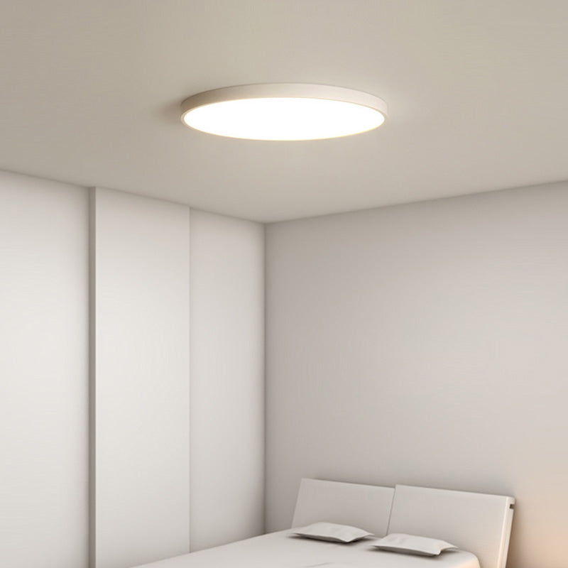 Moderne LED-Deckenleuchten zur Oberflächenmontage, Lampenschirm aus Metall für das Wohnzimmer