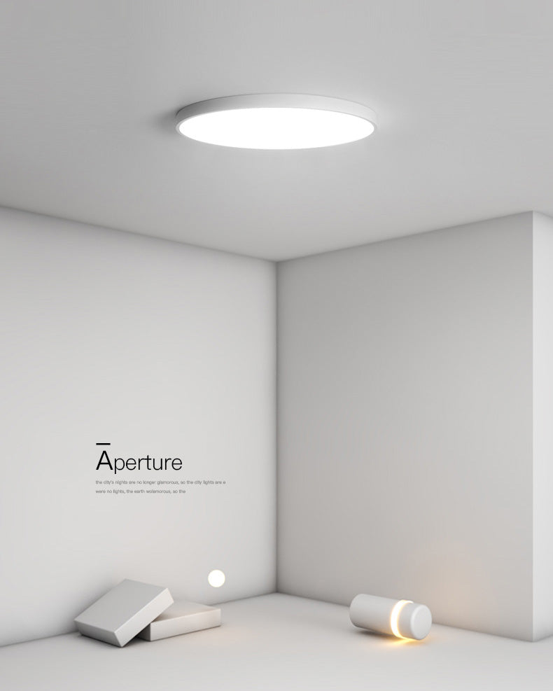 Moderne LED-Deckenleuchten zur Oberflächenmontage, Lampenschirm aus Metall für das Wohnzimmer