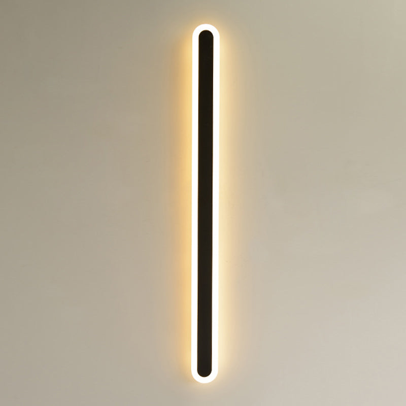 Ombra lineare Acrilico LED LED SCONCE LAMPAGNO MINIMALISTRO UN AGLIO DELLA LUCE PER APERO HALL