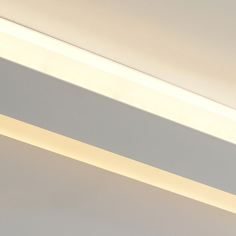 Linear Shade Acrylic LED Wall Sconce Minimalist Single Light Entry Wall Lamp for Hall Foyer