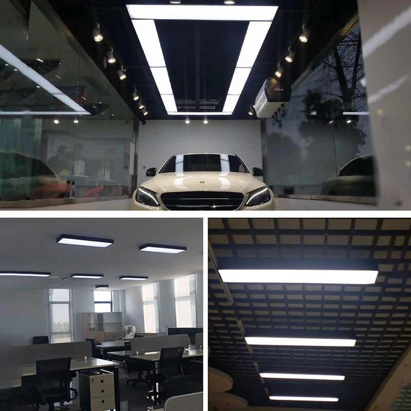 Lámpara de techo contemporánea de montaje empotrado con pantalla acrílica para sala de reuniones de oficina
