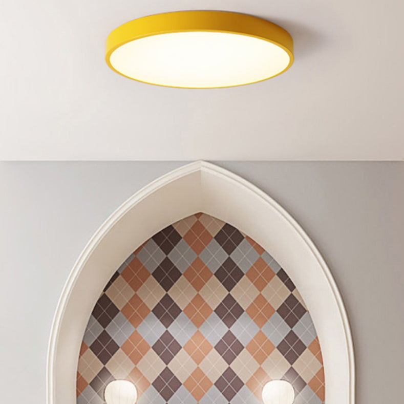 Geométrico 1-Luces De Techo De Montaje De Superficie Led Luces De Metal De Estilo Moderno Lámparas De Descarga De Metal