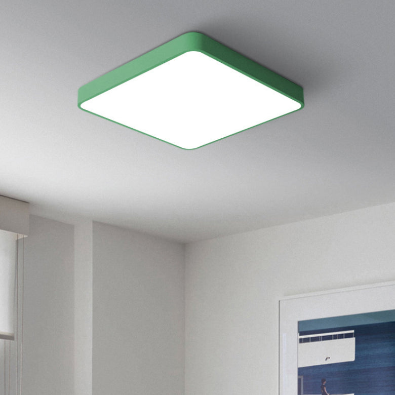 Geométrico 1-Luces De Techo De Montaje De Superficie Led Luces De Metal De Estilo Moderno Lámparas De Descarga De Metal