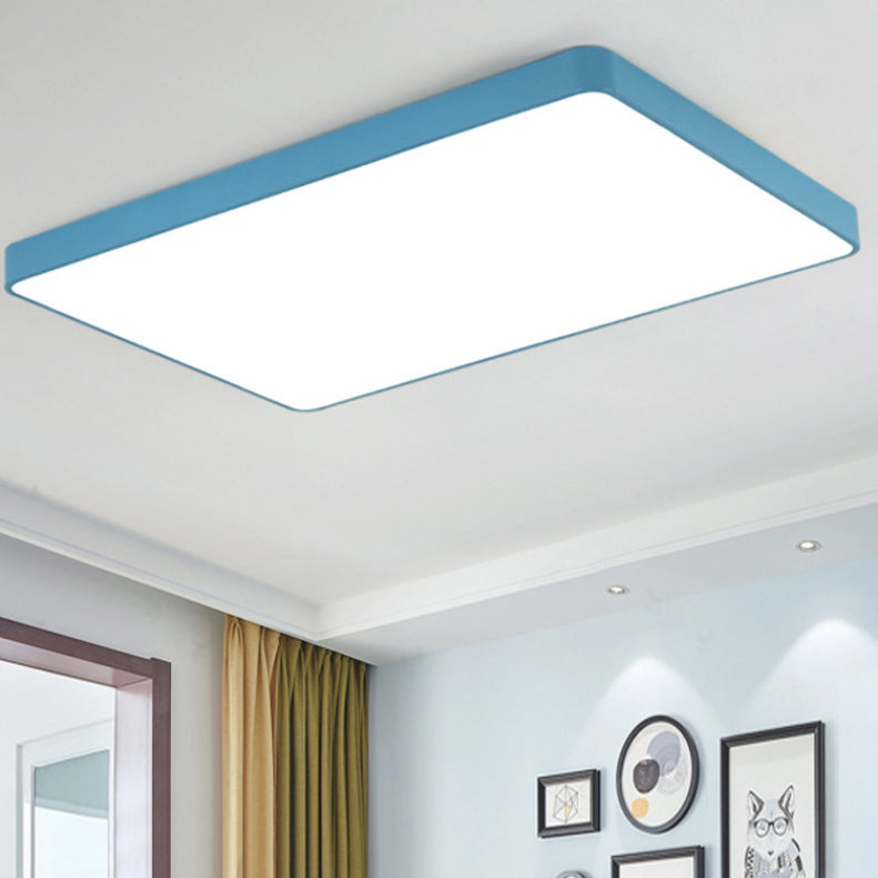 Geométrico 1-Luces De Techo De Montaje De Superficie Led Luces De Metal De Estilo Moderno Lámparas De Descarga De Metal